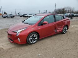 Salvage cars for sale at Oklahoma City, OK auction: 2017 Toyota Prius