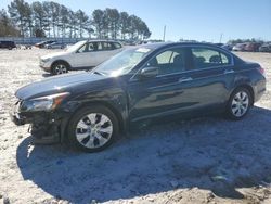 Salvage cars for sale at Loganville, GA auction: 2010 Honda Accord EXL