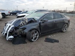 Salvage cars for sale from Copart Indianapolis, IN: 2014 Ford Fusion Titanium