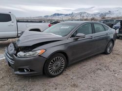 Salvage cars for sale at Magna, UT auction: 2013 Ford Fusion Titanium