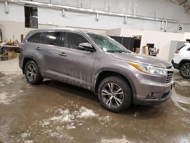 2016 Toyota Highlander XLE