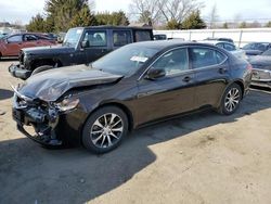 Salvage cars for sale at Finksburg, MD auction: 2017 Acura TLX