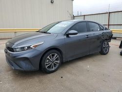 Salvage cars for sale at Haslet, TX auction: 2022 KIA Forte FE