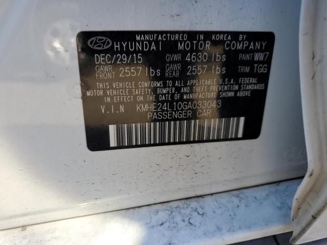 2016 Hyundai Sonata Hybrid