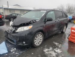 Salvage cars for sale from Copart Grantville, PA: 2017 Toyota Sienna XLE