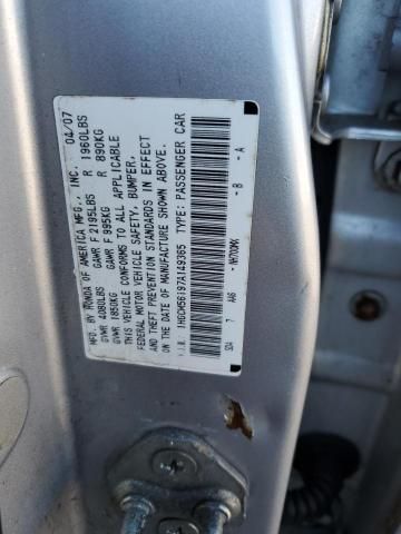 2007 Honda Accord Value