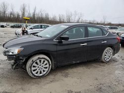 Salvage cars for sale at Leroy, NY auction: 2016 Nissan Sentra S