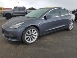 Tesla Model 3 Vehiculos salvage en venta: 2018 Tesla Model 3