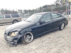 Salvage cars for sale at Ellenwood, GA auction: 2014 Mercedes-Benz C 300 4matic