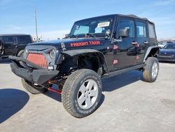 Salvage cars for sale at Grand Prairie, TX auction: 2016 Jeep Wrangler Unlimited Sport