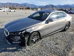 Salvage cars for sale at Mentone, CA auction: 2024 BMW I5 Edrive 40