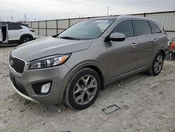 Salvage cars for sale at Haslet, TX auction: 2018 KIA Sorento SX