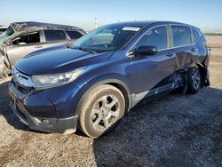 Salvage cars for sale at Houston, TX auction: 2018 Honda CR-V EXL