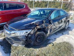 Vehiculos salvage en venta de Copart Elmsdale, NS: 2018 Honda Civic LX