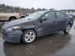 Salvage cars for sale from Copart Windham, ME: 2015 Dodge Dart SXT