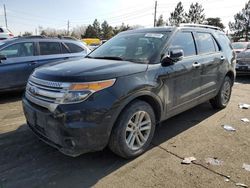 Salvage cars for sale at Denver, CO auction: 2014 Ford Explorer XLT