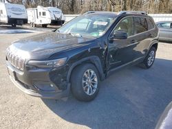 Salvage cars for sale from Copart Glassboro, NJ: 2019 Jeep Cherokee Latitude Plus