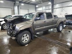 Salvage cars for sale at Ham Lake, MN auction: 2012 Toyota Tacoma Double Cab Long BED