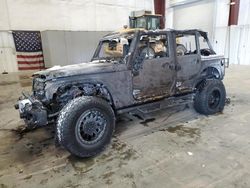 Salvage cars for sale at Avon, MN auction: 2016 Jeep Wrangler Unlimited Sport