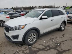 Salvage cars for sale at Pennsburg, PA auction: 2017 KIA Sorento LX