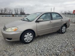 Salvage cars for sale from Copart Barberton, OH: 2003 Toyota Corolla CE