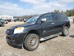 Salvage cars for sale at Memphis, TN auction: 2008 Nissan Armada SE