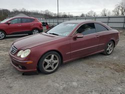 Salvage cars for sale at York Haven, PA auction: 2003 Mercedes-Benz CLK 500