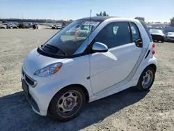 Salvage cars for sale at Antelope, CA auction: 2015 Smart Fortwo Pure