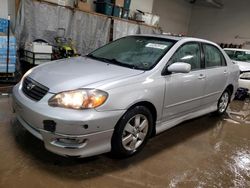 Salvage cars for sale at Elgin, IL auction: 2008 Toyota Corolla CE