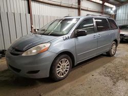 Salvage cars for sale at West Mifflin, PA auction: 2008 Toyota Sienna LE