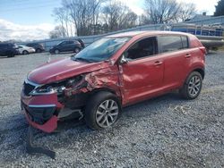 Salvage cars for sale at Gastonia, NC auction: 2015 KIA Sportage LX