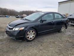 Salvage cars for sale at auction: 2011 Honda Civic LX