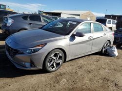 Salvage cars for sale at Brighton, CO auction: 2022 Hyundai Elantra Limited