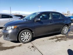 Salvage cars for sale at Littleton, CO auction: 2013 Toyota Corolla Base