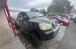 Salvage trucks for sale at Apopka, FL auction: 2004 Nissan Titan XE