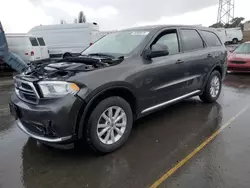 Salvage cars for sale from Copart Hayward, CA: 2019 Dodge Durango SXT