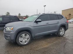 Volkswagen salvage cars for sale: 2019 Volkswagen Atlas SE