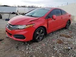 Salvage cars for sale at auction: 2014 Honda Civic EX