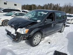 Salvage cars for sale at Cookstown, ON auction: 2017 Dodge Grand Caravan SE