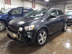 Chevrolet Sonic ltz salvage cars for sale: 2014 Chevrolet Sonic LTZ