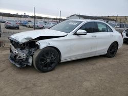 Salvage cars for sale at Baltimore, MD auction: 2018 Mercedes-Benz C300