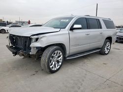 Salvage cars for sale at Grand Prairie, TX auction: 2019 Chevrolet Suburban C1500 Premier