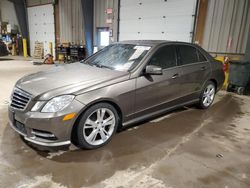 Salvage cars for sale at West Mifflin, PA auction: 2013 Mercedes-Benz E 350 4matic