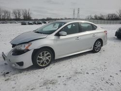 Salvage cars for sale at Barberton, OH auction: 2014 Nissan Sentra S