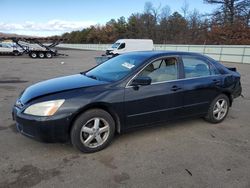 Salvage cars for sale at Brookhaven, NY auction: 2005 Honda Accord EX