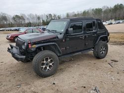 Salvage SUVs for sale at auction: 2021 Jeep Wrangler Unlimited Rubicon