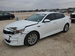 2018 KIA Optima LX en venta en San Antonio, TX