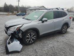 Salvage cars for sale at York Haven, PA auction: 2019 Subaru Forester Limited