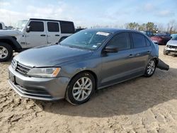 Salvage cars for sale at auction: 2015 Volkswagen Jetta SE