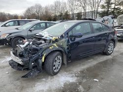 Salvage cars for sale at North Billerica, MA auction: 2020 Toyota Corolla LE